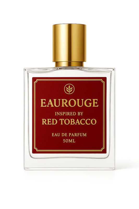 EAUROUGE Intense Red Eau de Parfum – 50 ml | Long-Lasting Tobacco Spice Perfume for Men & Women | Bold & Smoky Luxury Fragrance